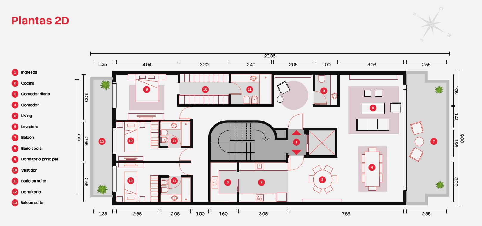 Plano de Only Valle